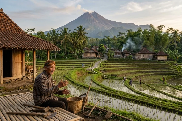 Asal-Usul Nama Pentingsari dan Cerita Masyarakat Lereng Merapi