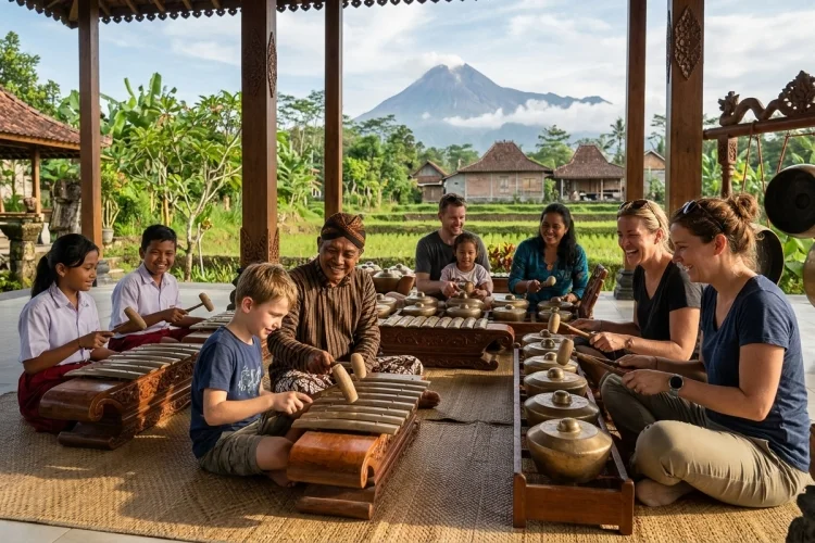 Belajar Gamelan di Desa Wisata Pentingsari, Seru dan Penuh Makna
