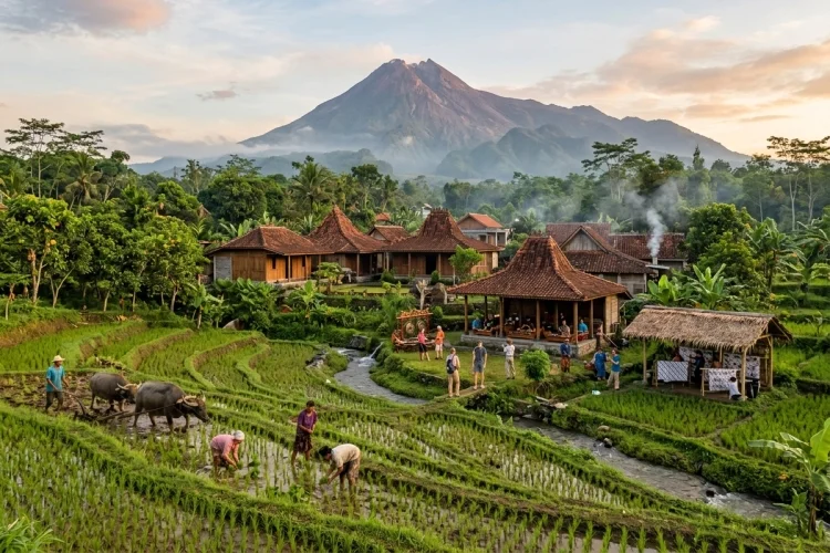 Daya Tarik Desa Wisata Pentingsari di Lereng Merapi yang Memikat