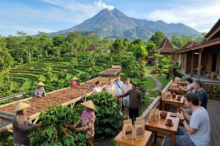 Kopi Madu Merapi, Produk Lokal Unggulan dari Pentingsari