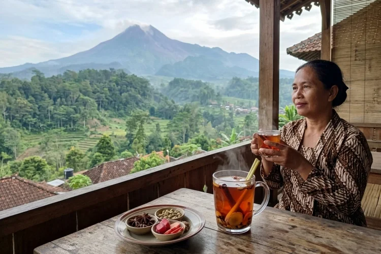 Wedang Rempah Pentingsari, Minuman Hangat dari Lereng Merapi